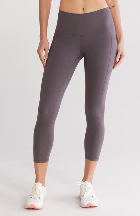 Perform High Waist Heather 7/8 Pocket Leggings