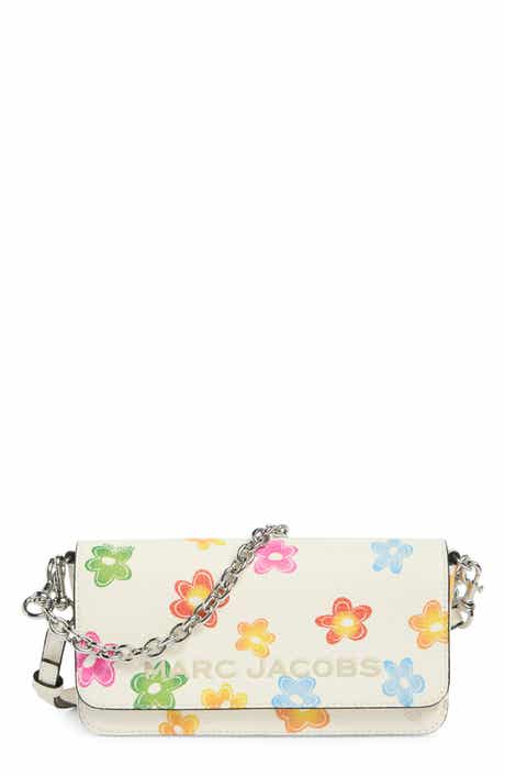 Floral Leather Crossbody Mini Bag