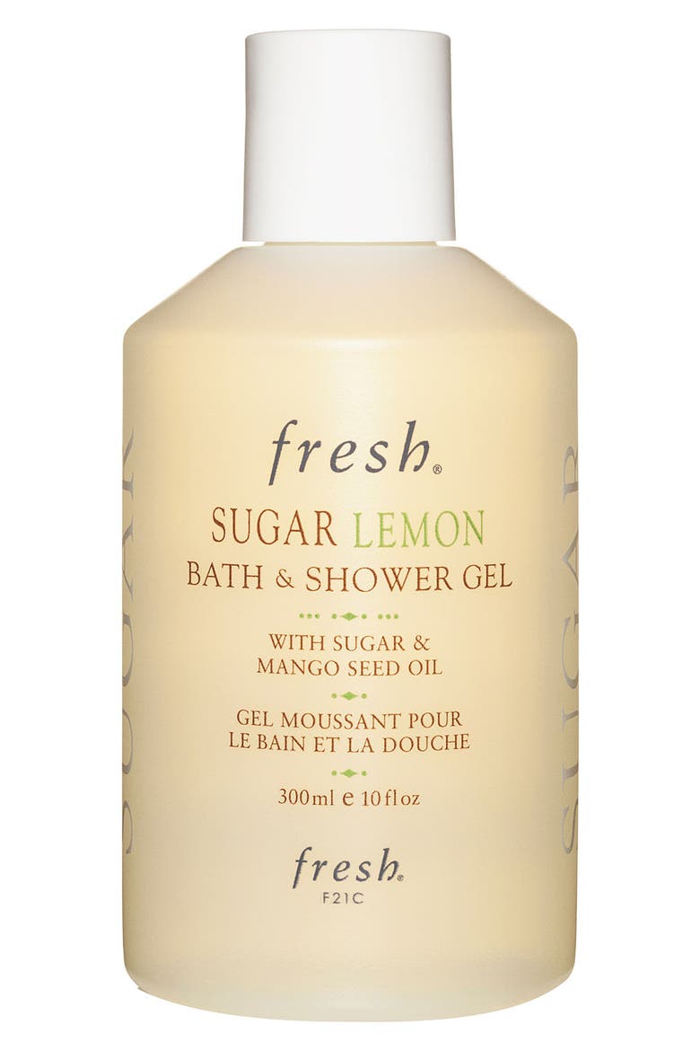 Sugar Lemon Bath & Shower Gel, Main, color, NO COLOR