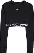Nike Pro 365 Dri-FIT Long Sleeve Crop Top