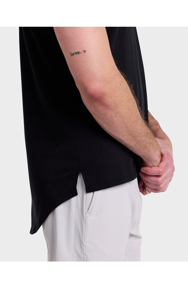 Blanco Clothing Scoop T-Shirt  Supima, Alternate, color, Black