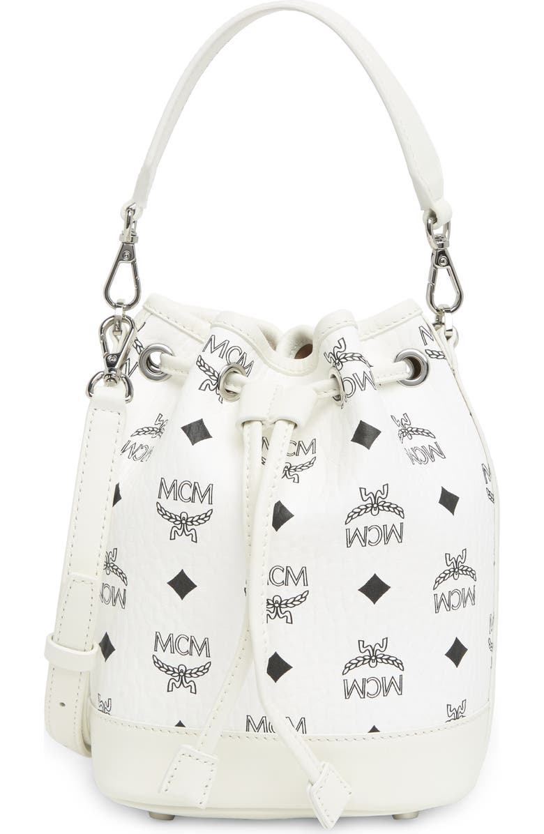 MCM Dessau Drawstring Mini Shoulder Bag, Main, color,