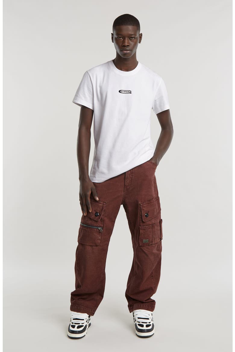 Duckman Cotton Utility Cargo Pants, Alternate, color, FADED AUTUMN LEAVES