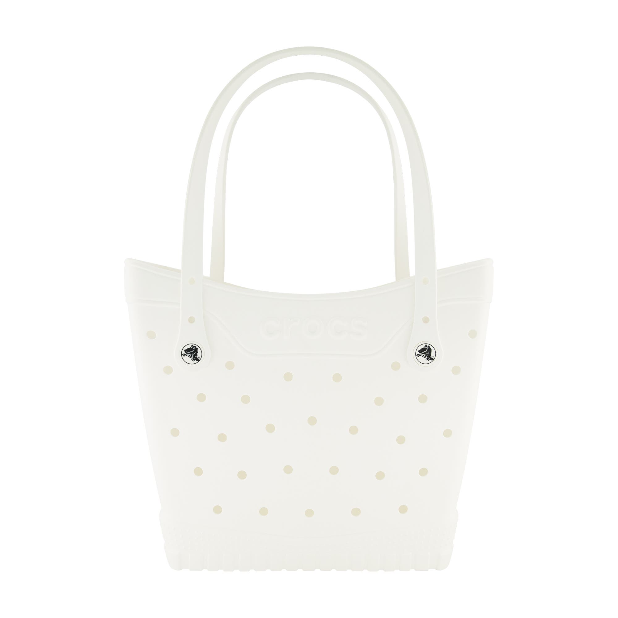 CROCS Medium Classic Tote, Main, color, White