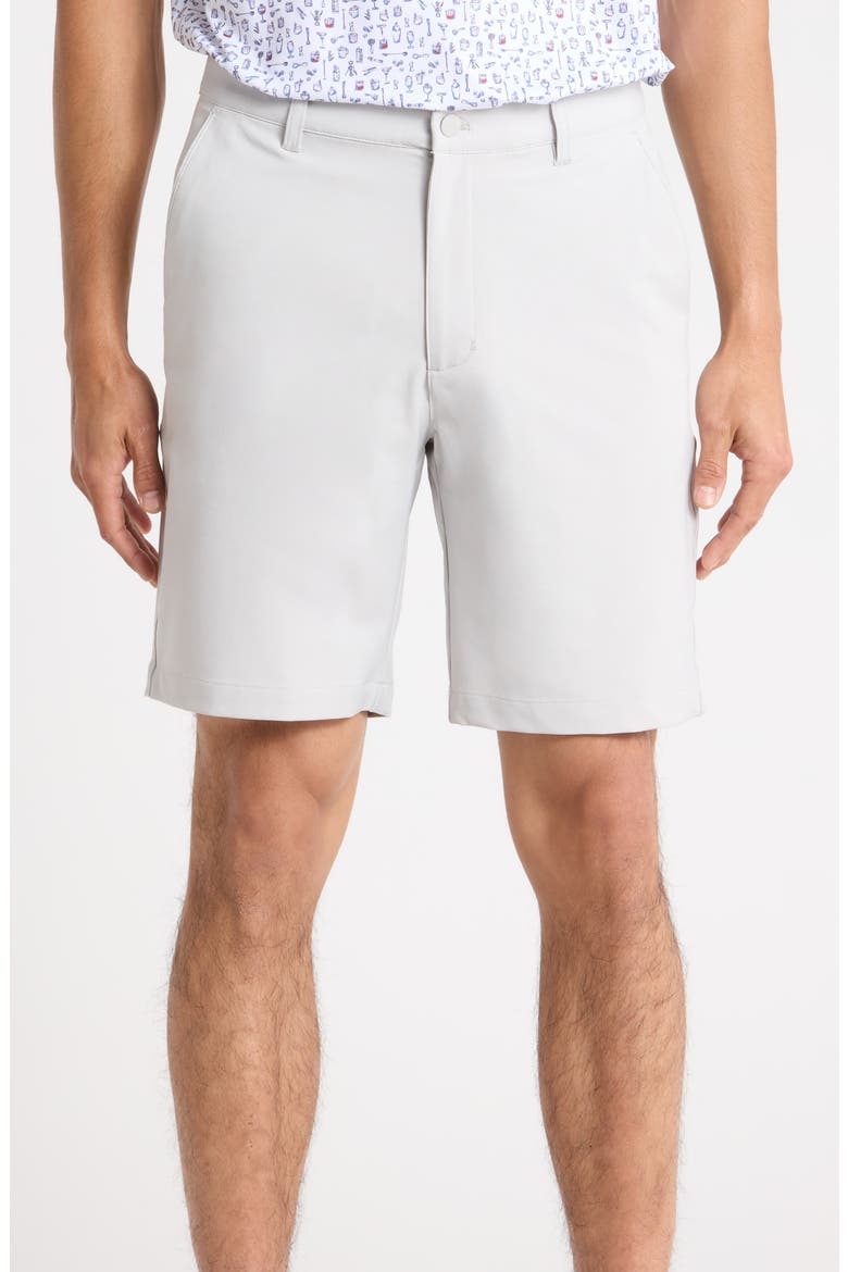 Classic Flat Front Golf Shorts, Main, color, SHARK GREY