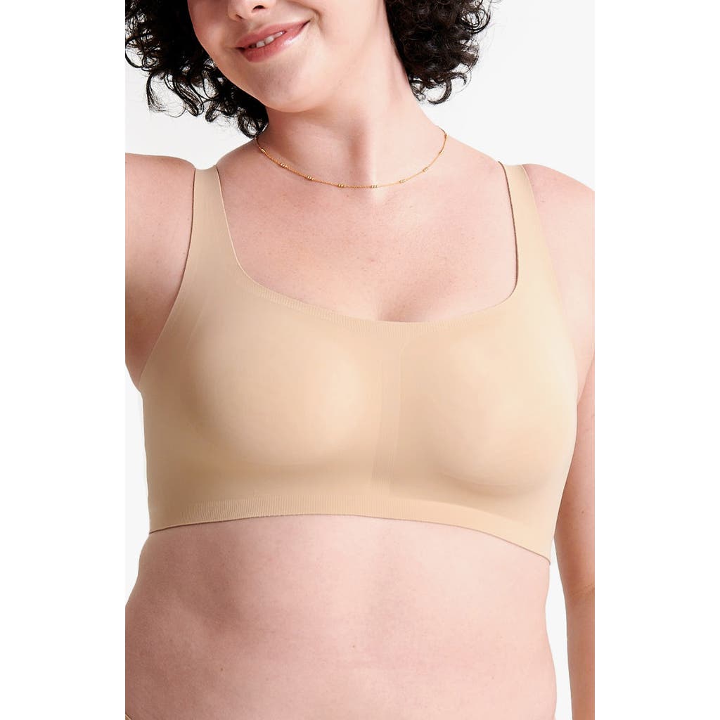 Evelyn & Bobbie The Bobbie Scoop Bra in Sand  product