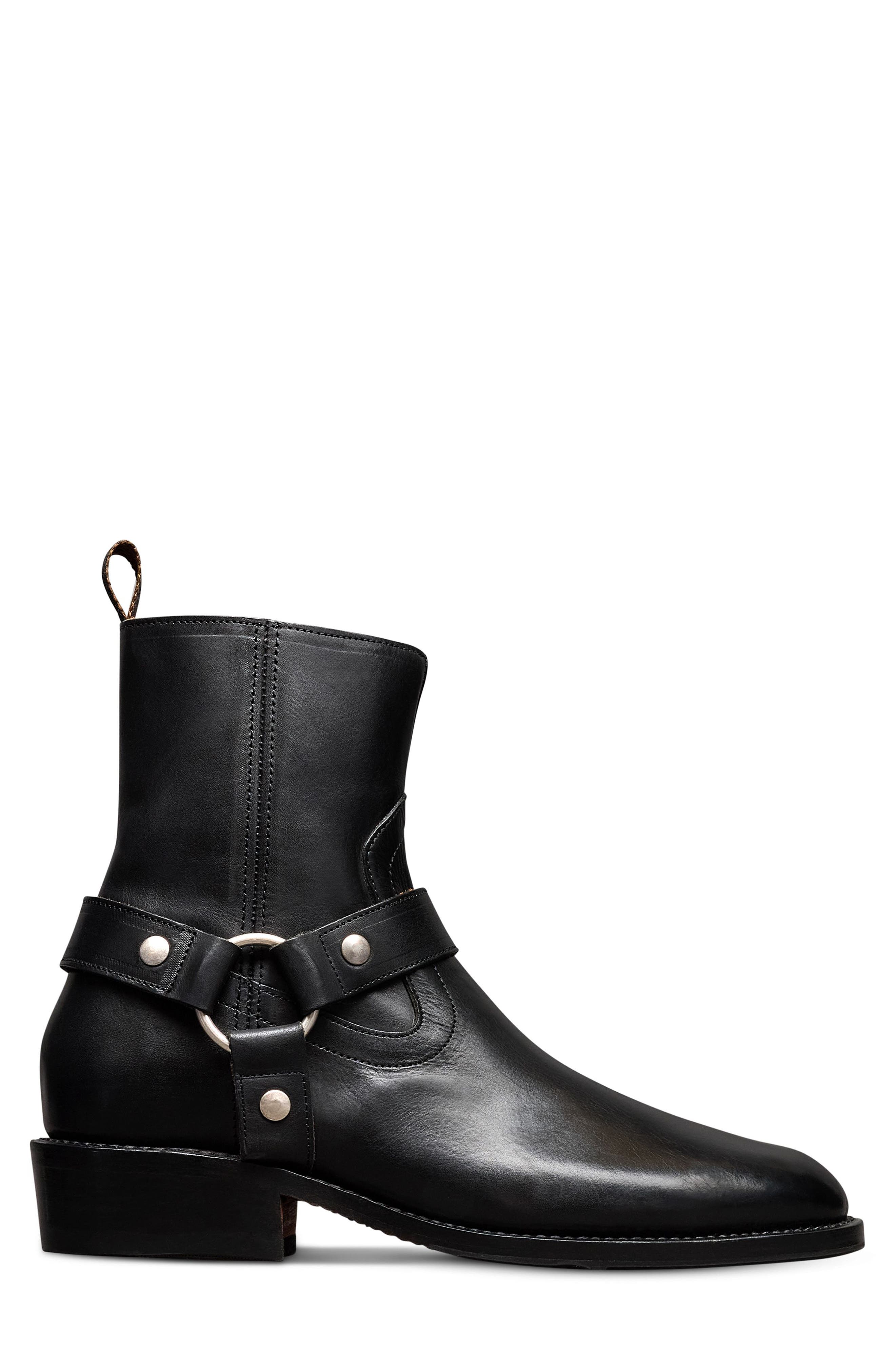 Allen Edmonds Durango Harness Boot, Alternate, color, Black