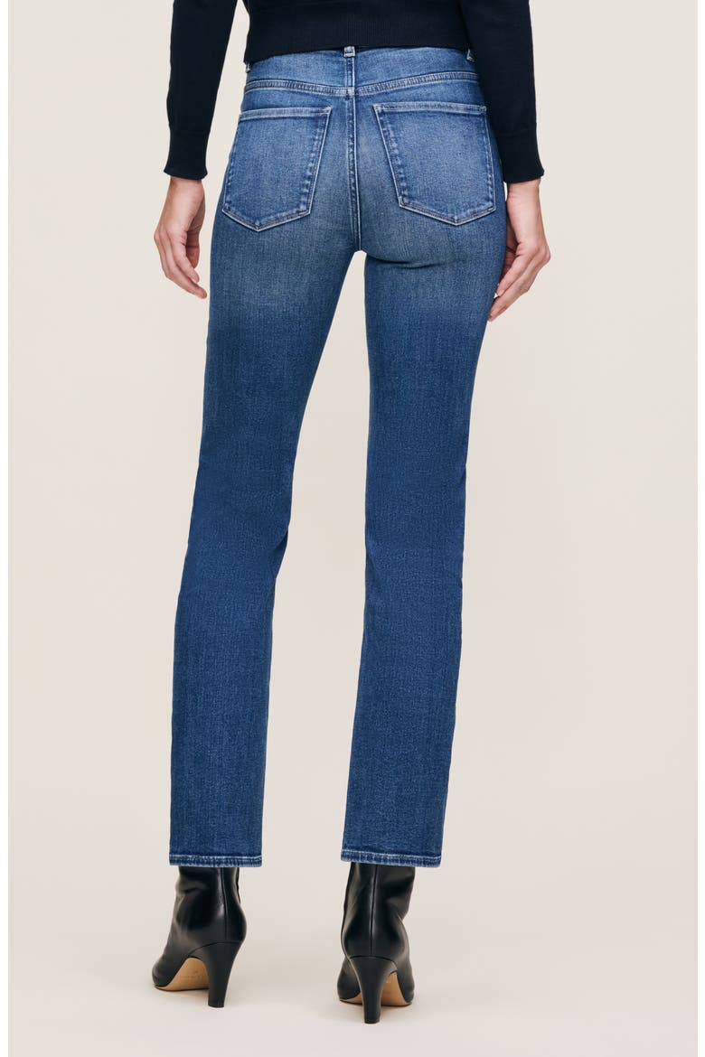 Halle Straight Instasculpt™ High Rise Jeans, Alternate, color, OCEANSIDE