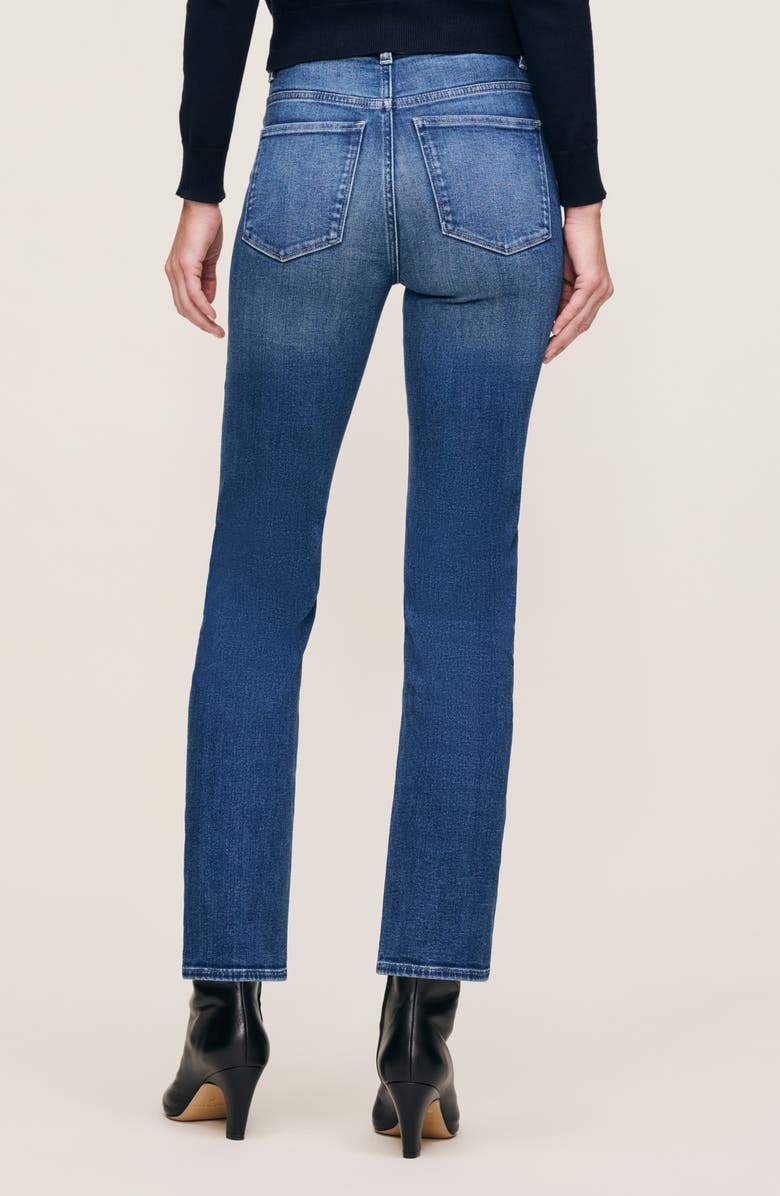 DL1961 Halle Straight Instasculpt<sup>™</sup> High Rise Jeans, Alternate, color, Oceanside