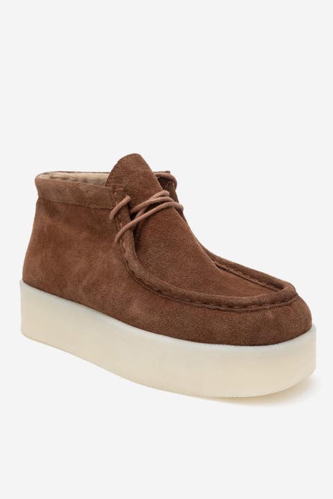 Melia Leather Platform Boot