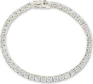 Sterling Forever Jadon Cubic Zirconia Tennis Bracelet