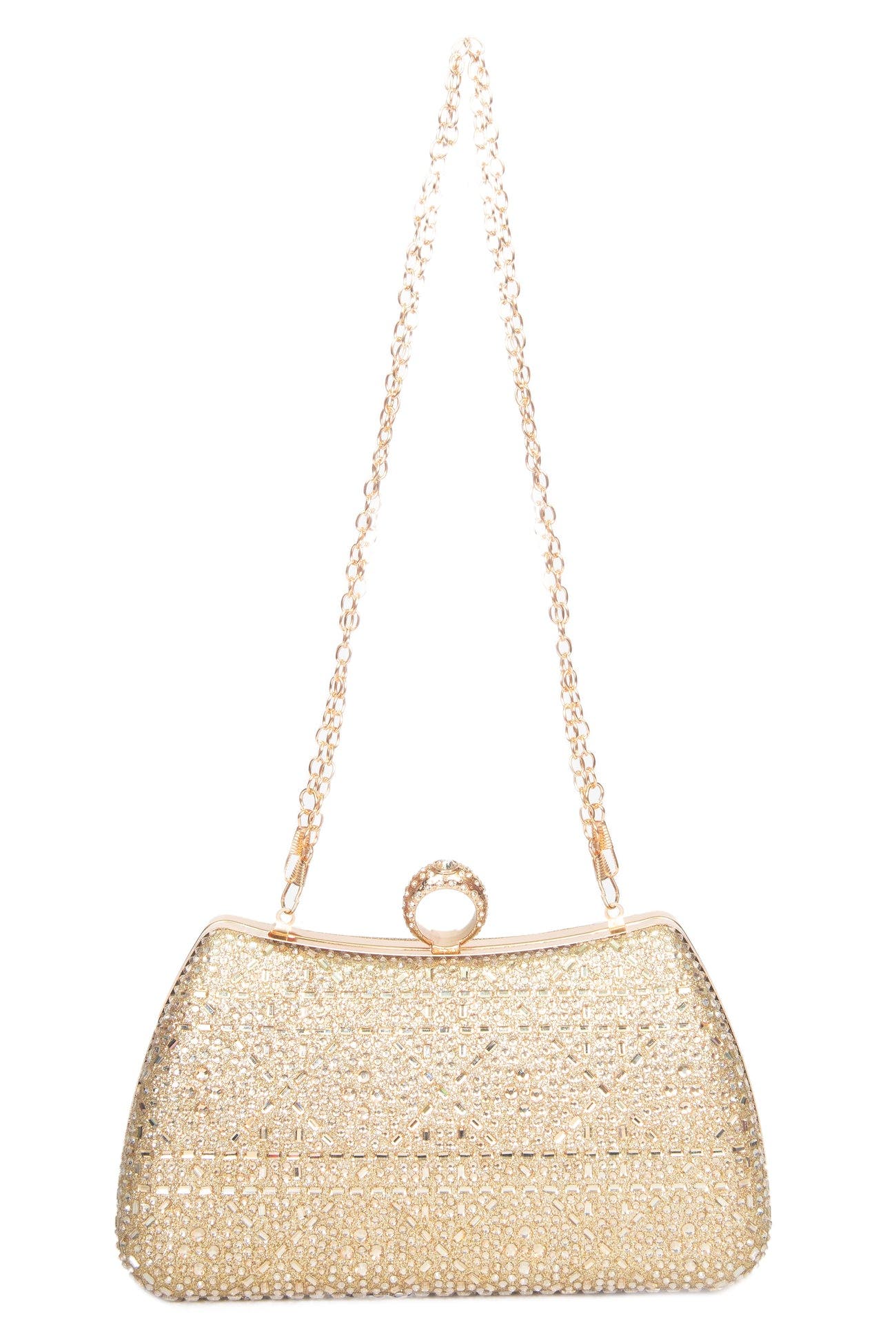 Lena Clutch, Main, color, GOLD
