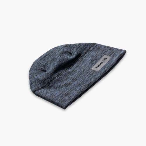 Turtle Fur Brain Shroud Skull Cap In Blue