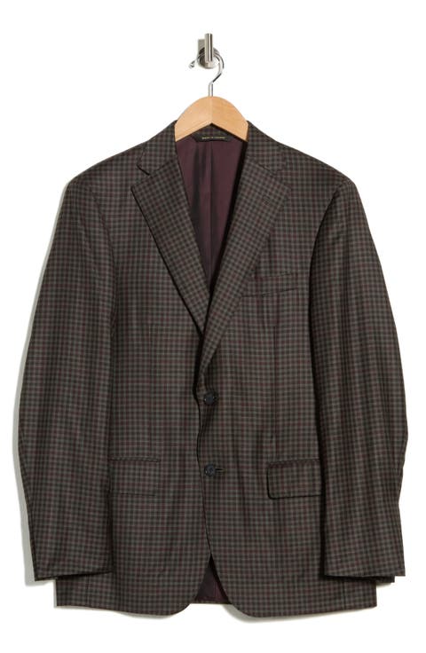 Check Wool Sport Coat