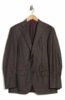 Heritage Gold Check Wool Sport Coat