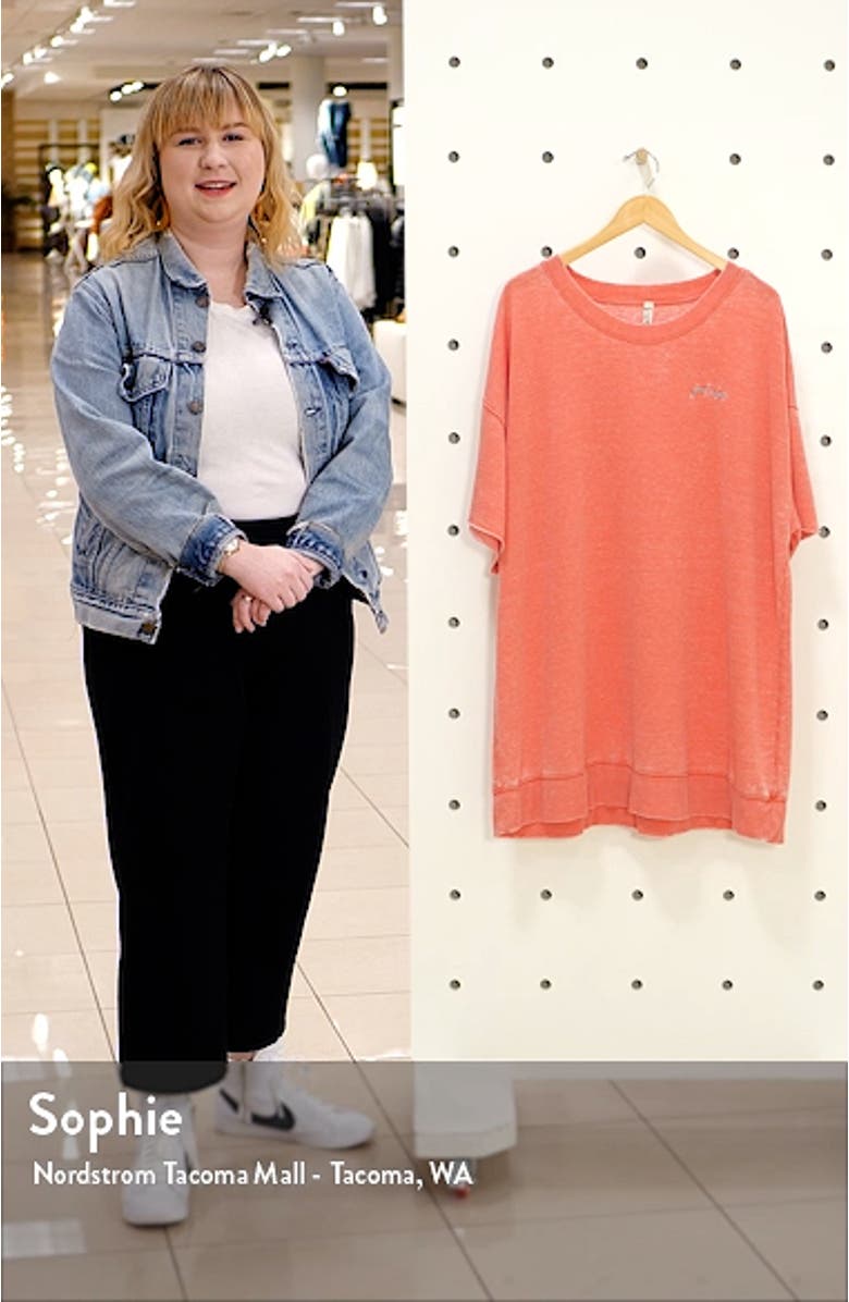 Cozy Cool Girl Lounge T-Shirt, sales video thumbnail