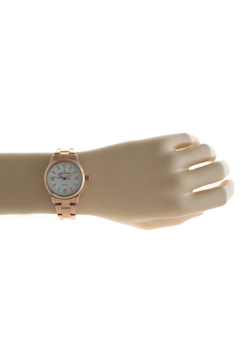 Easy Read Minimalist Bracelet Watch- 32MM, Alternate, color, Rose Gold