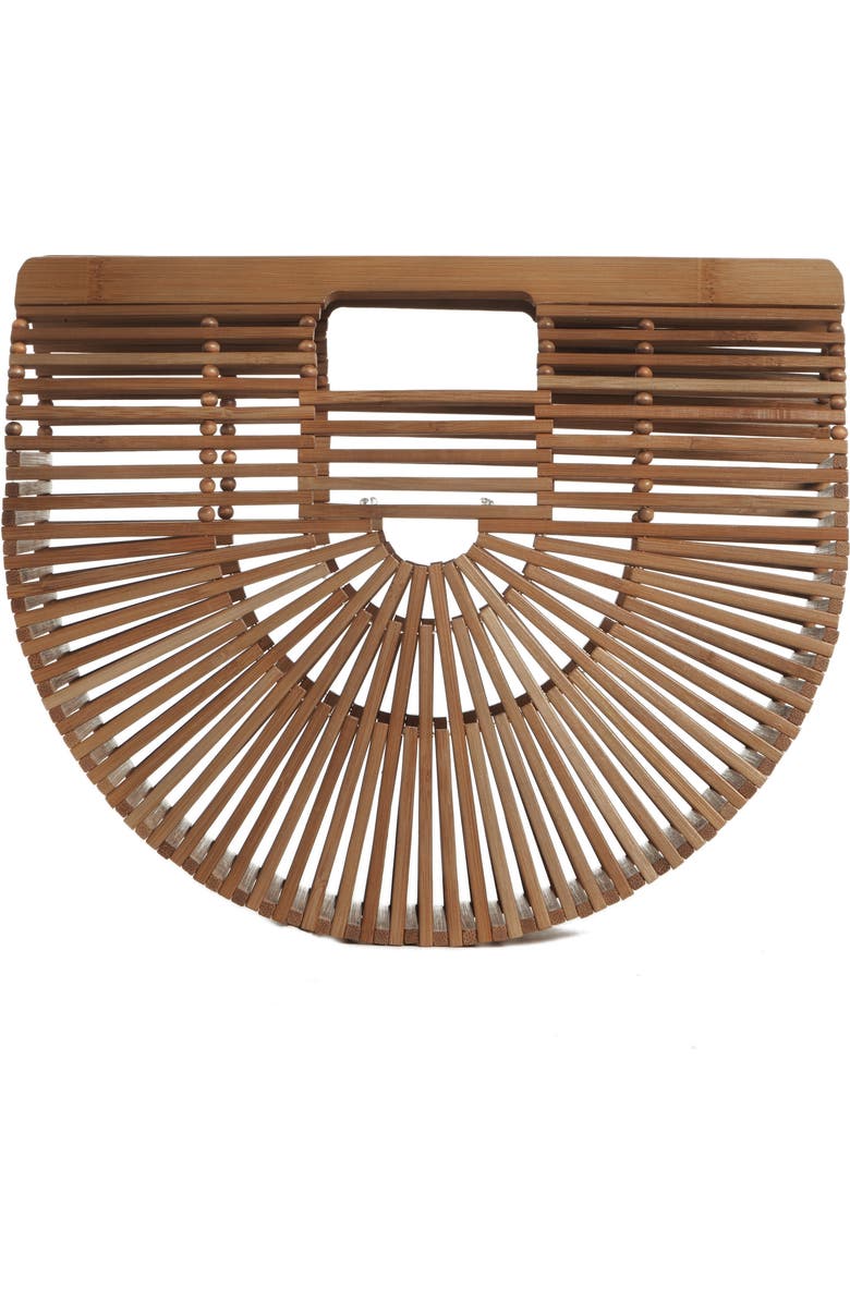 Cult Gaia Small Ark Bamboo Handbag, Alternate, color,