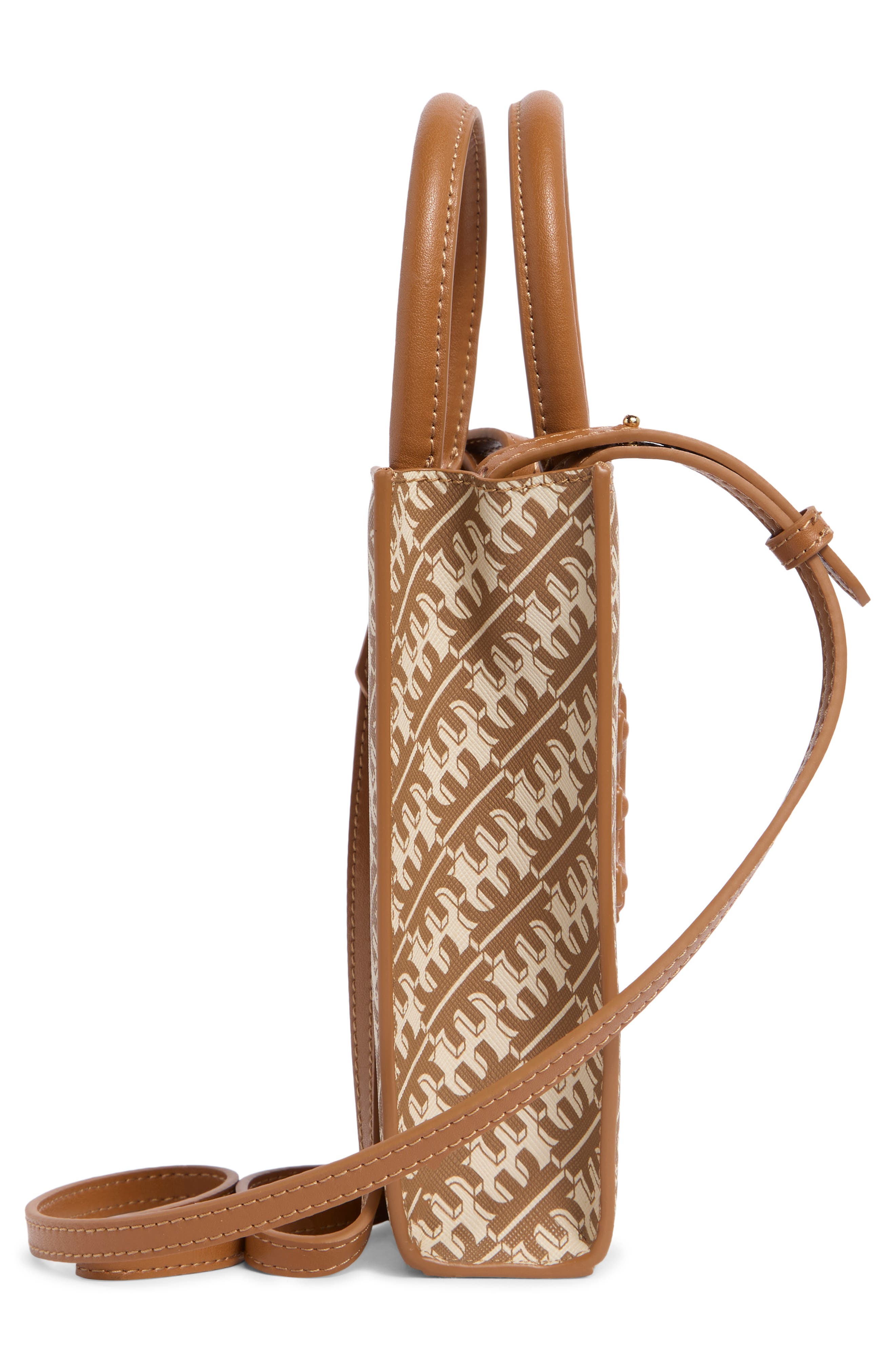 Fei Mini Tote Bag, Alternate, color, BROWN