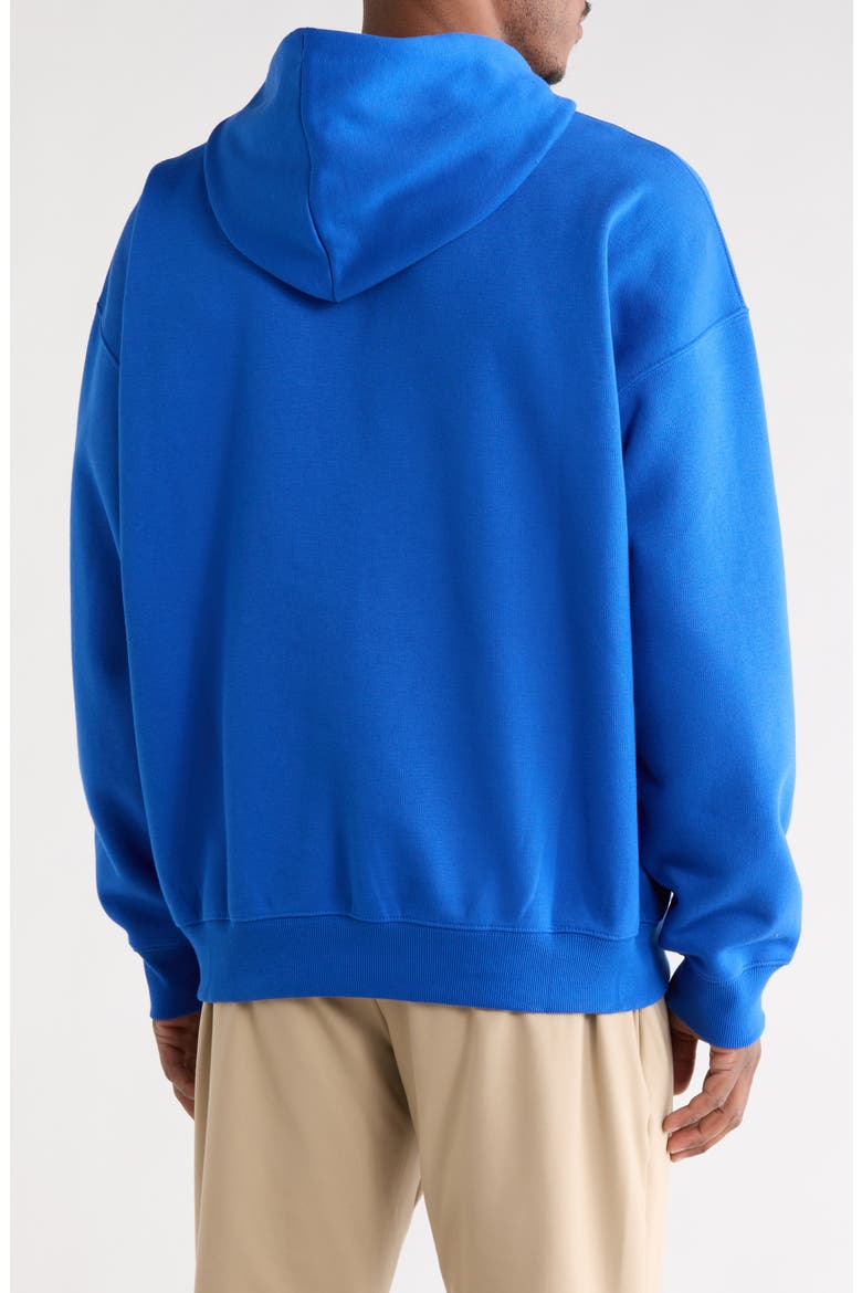 Oversize Embroidered Hoodie, Alternate, color, BLUE