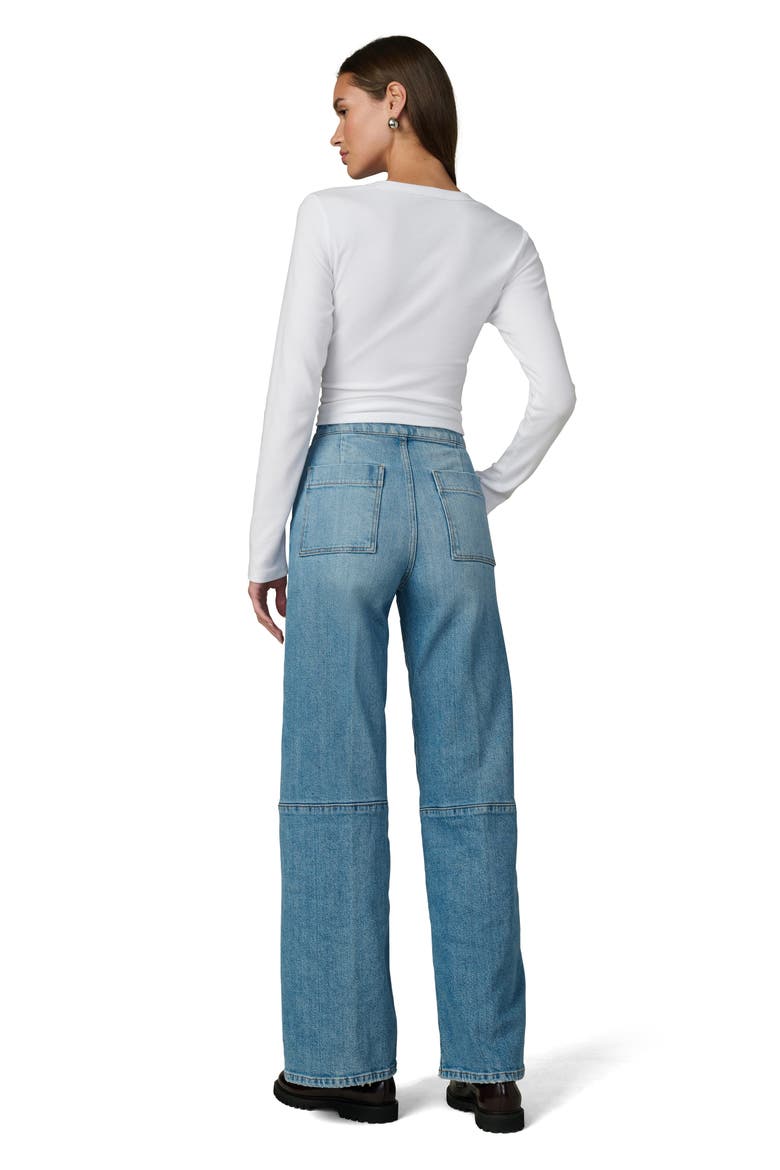 The Mia Seamed High Waist Wide Leg Jeans, Alternate, color, MIRACULOUS
