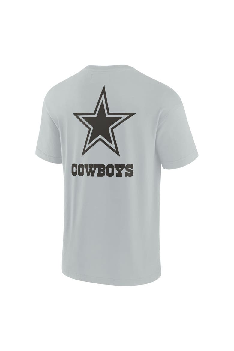 Unisex Fanatics Signature Gray Dallas Cowboys Elements Super Soft Short Sleeve T-Shirt, Alternate, color, Gray