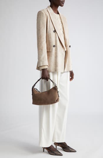 トートバッグ BRUNELLO CUCINELLI Suede shoulder bag Brunello Cucinelli Suede Shoulder Bag | Nordstrom
