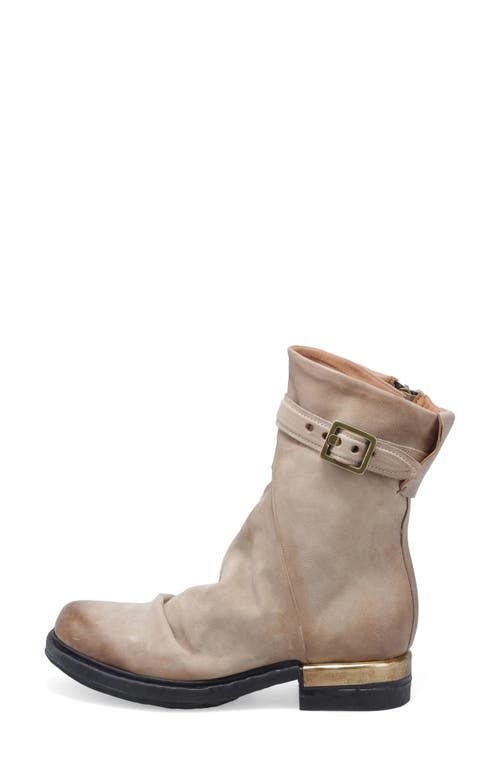 As98 A.s.98 Albie Slouch Bootie In Brown