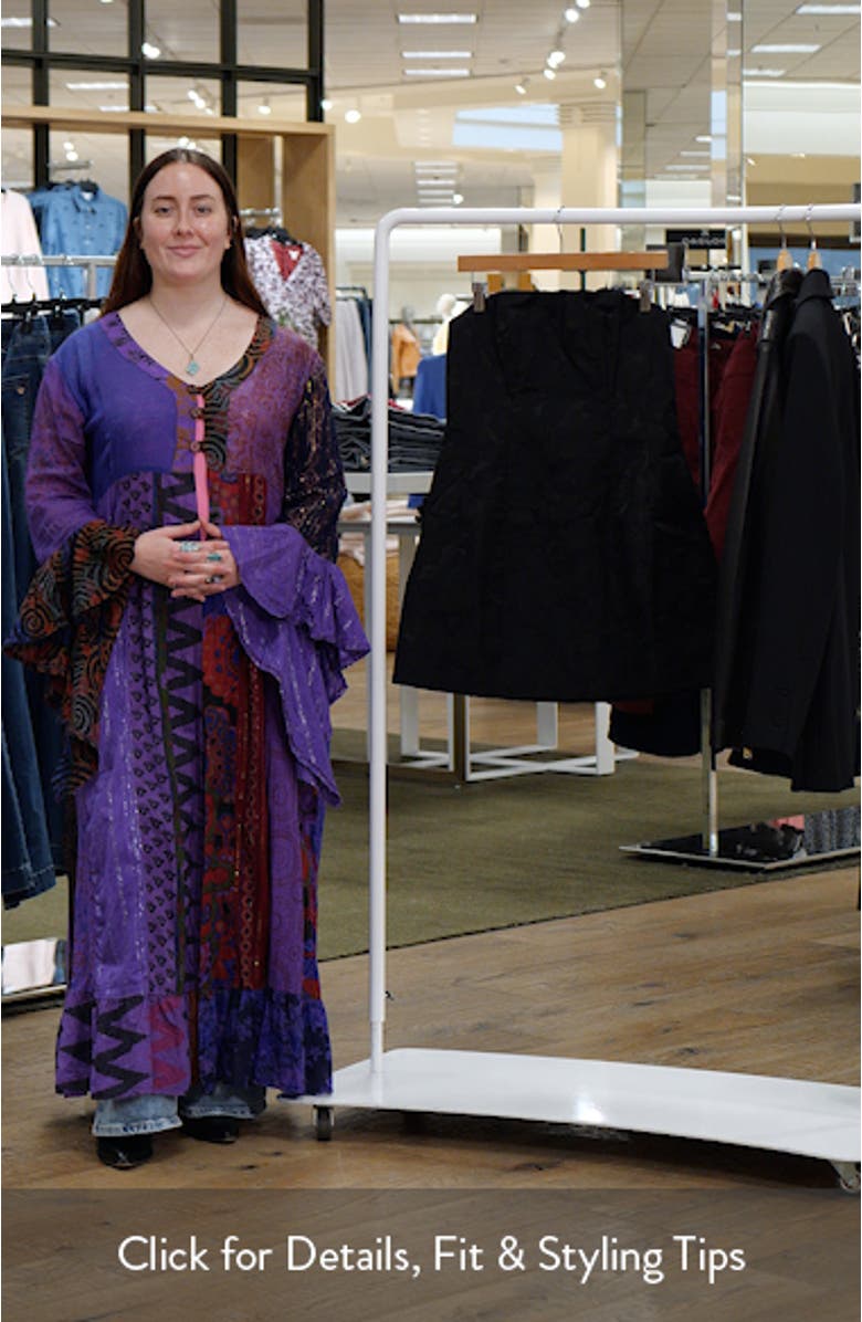 Karoline Strapless Fit & Flare Minidress, sales video thumbnail