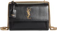 Saint Laurent Medium Sunset Leather Shoulder Bag