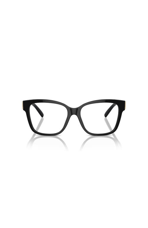 Tiffany & Co . 52mm Square Optical Glasses In Black