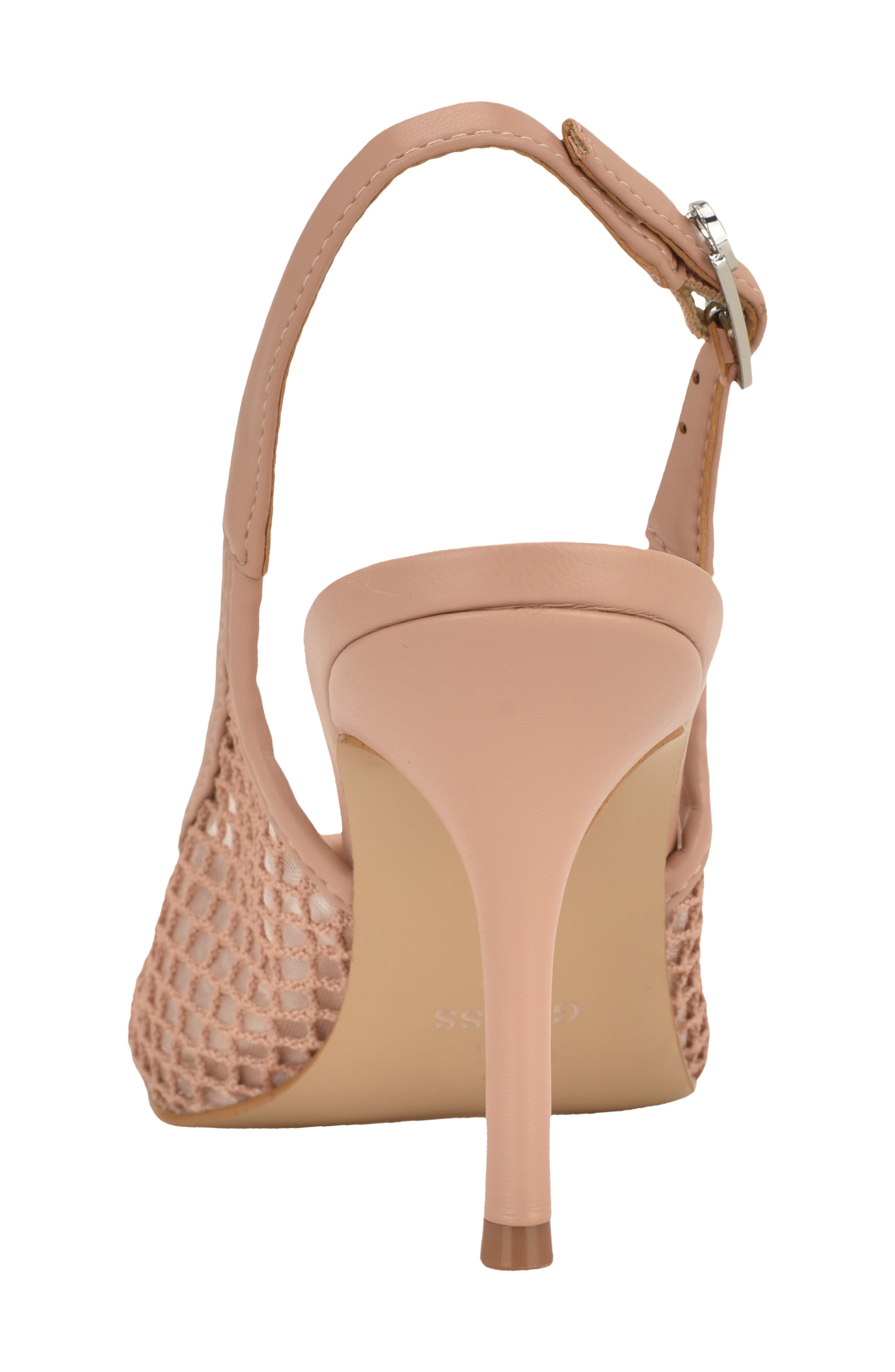 Pandy Slingback Pointed Toe Pump, Alternate, color, LIGHT NATURAL