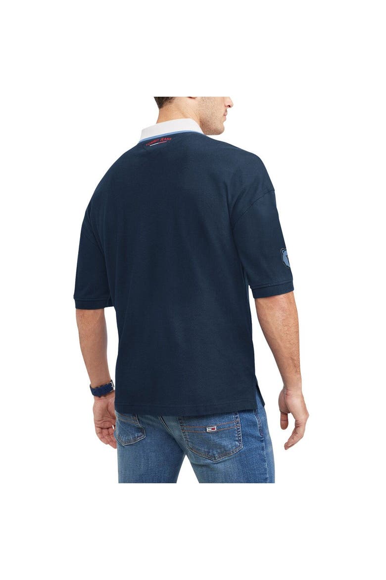 Men's Tommy Jeans Navy Memphis Grizzlies Stanley Pique Polo, Alternate, color, Navy