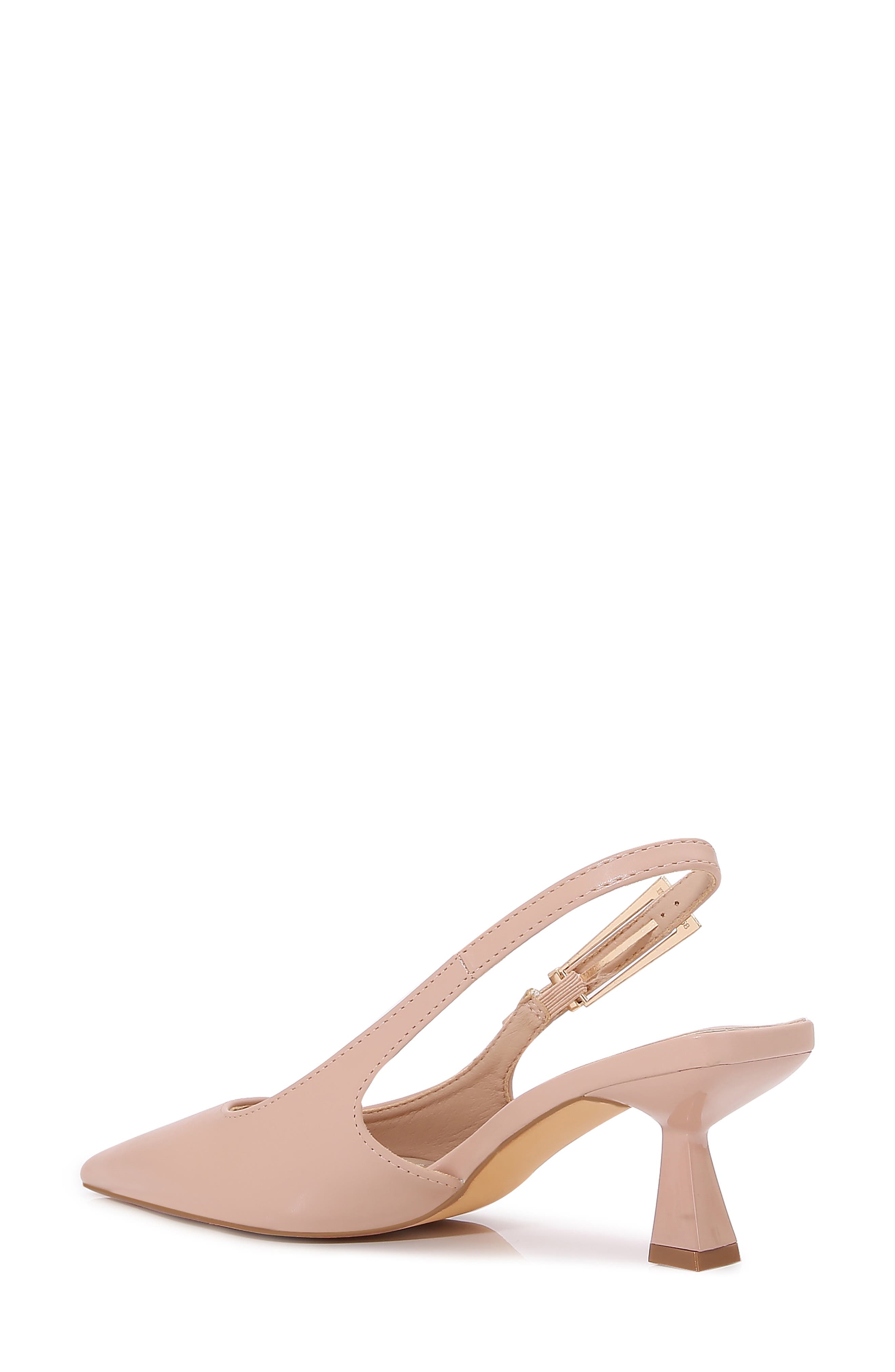 Cassandra Slingback Kitten Heel Pump, Alternate, color, BEIGE