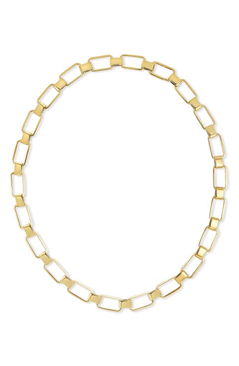 14K Gold Link Chain Necklace