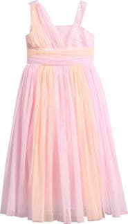 Iris & Ivy Kids' Glitter Asymmetric Dress