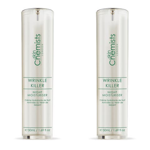 Wrinkle Killer 1% Syn-Ake Night Moisturiser 50ml x 2 Duo Set