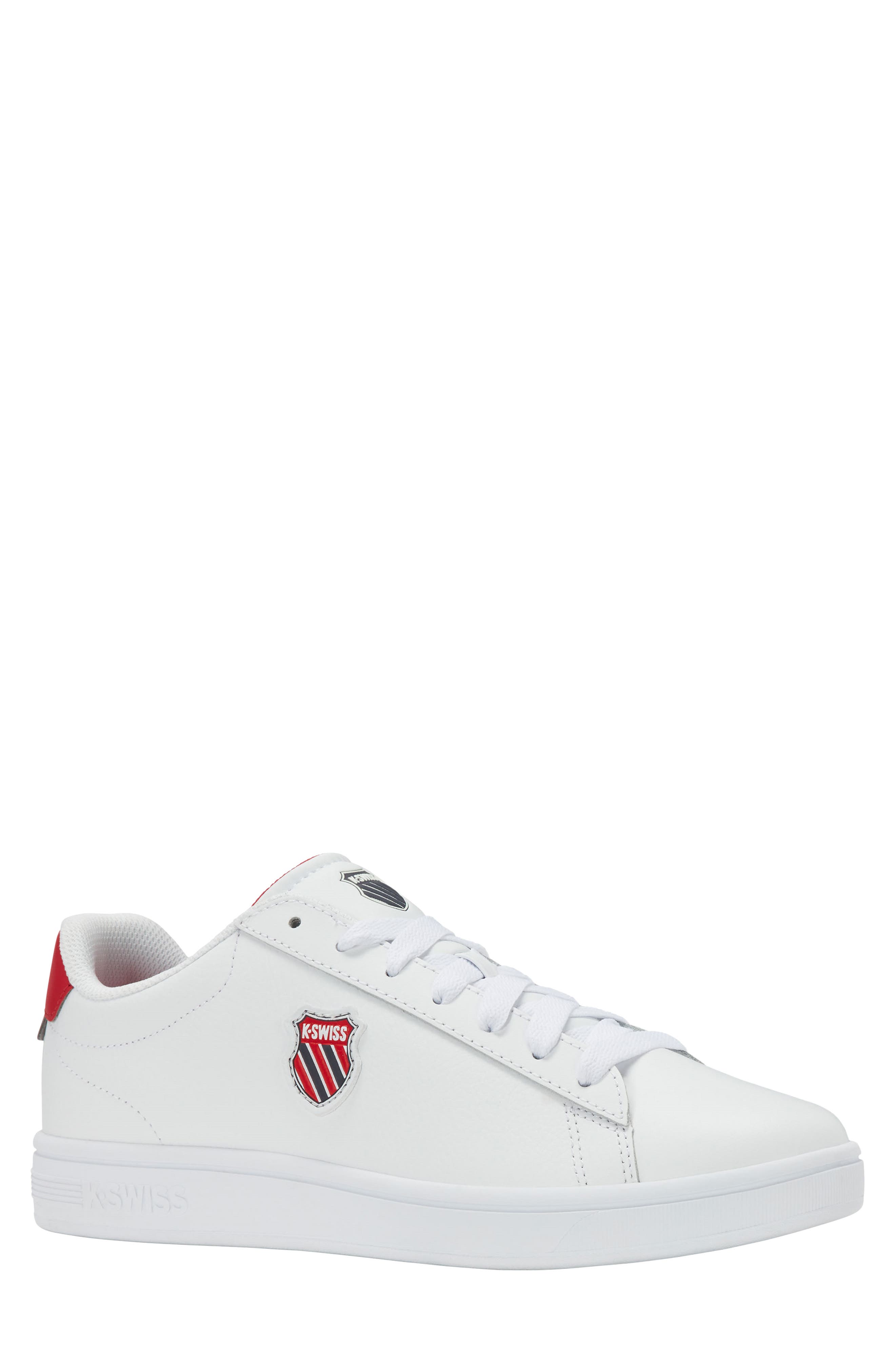 Court Shield II Leather Sneaker
