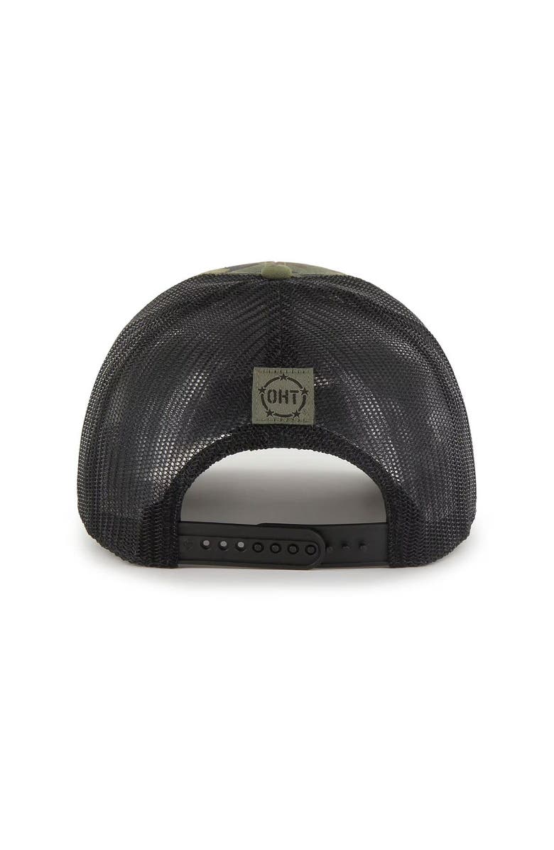 '47 Men's '47 Camo/Black Tennessee Volunteers OHT Military Appreciation Cargo Convoy Adjustable Hat, Alternate, color, 