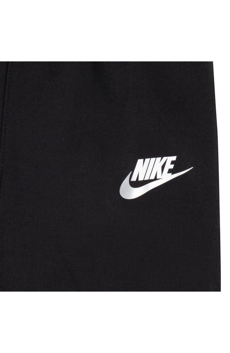 Nike Colorblock Puffer Vest, Long Sleeve Tee & Joggers Set, Alternate, color, 023Black