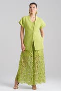Natori BASKETWEAVE Short Sleeve Kimona Blazer