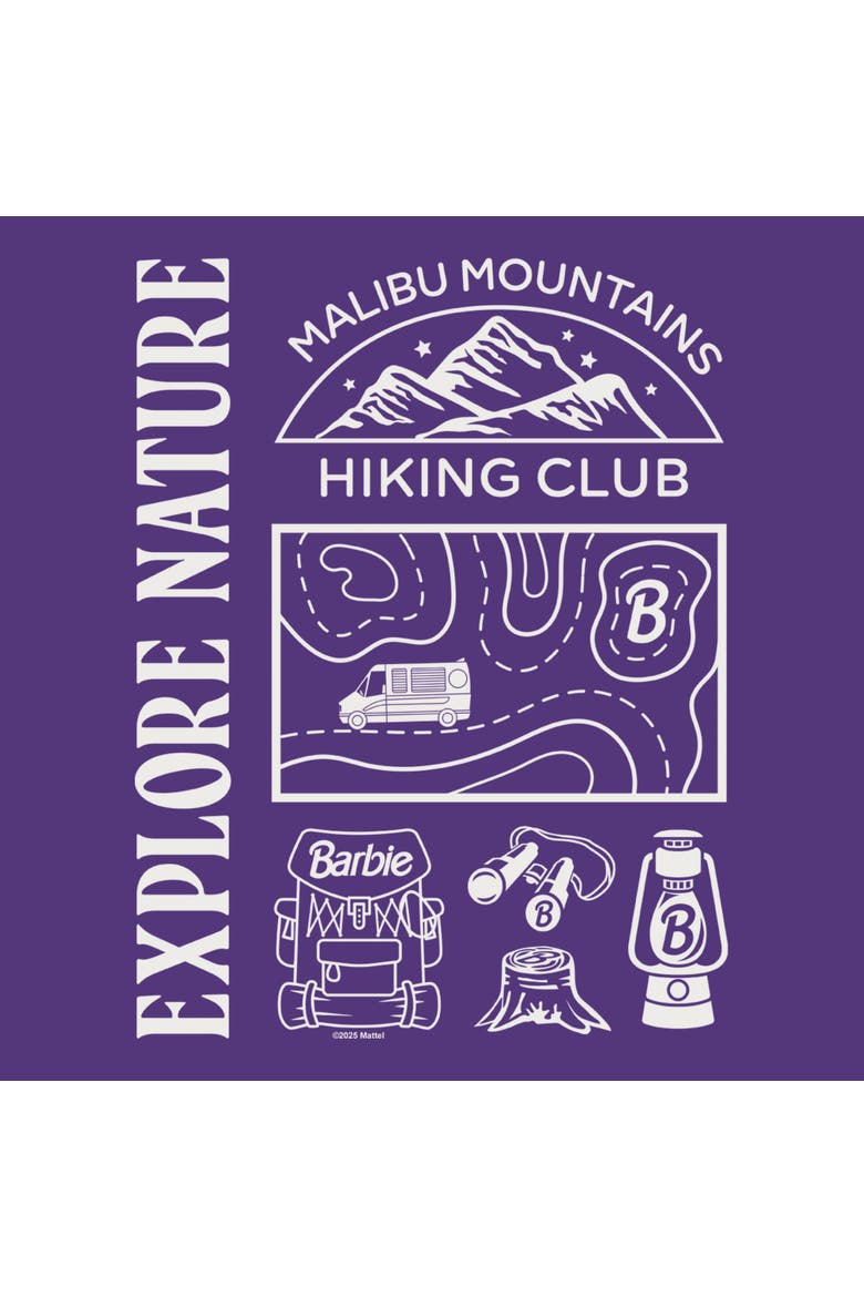 Men's Explore Nature and Malibu Mountains T-Shirt, Alternate, color, Purple