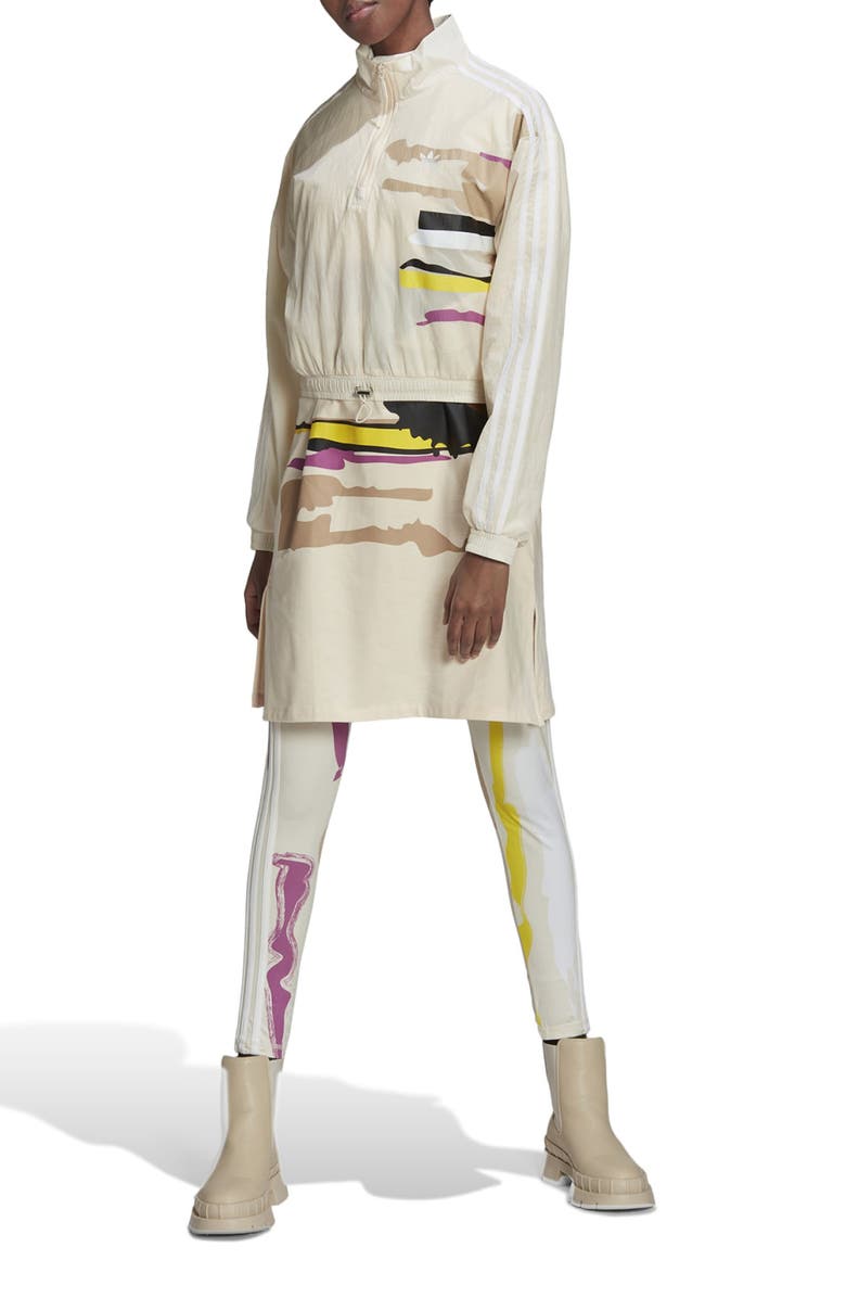 adidas Originals x Thebe Magugu Graphic Tee Dress, Alternate, color, 