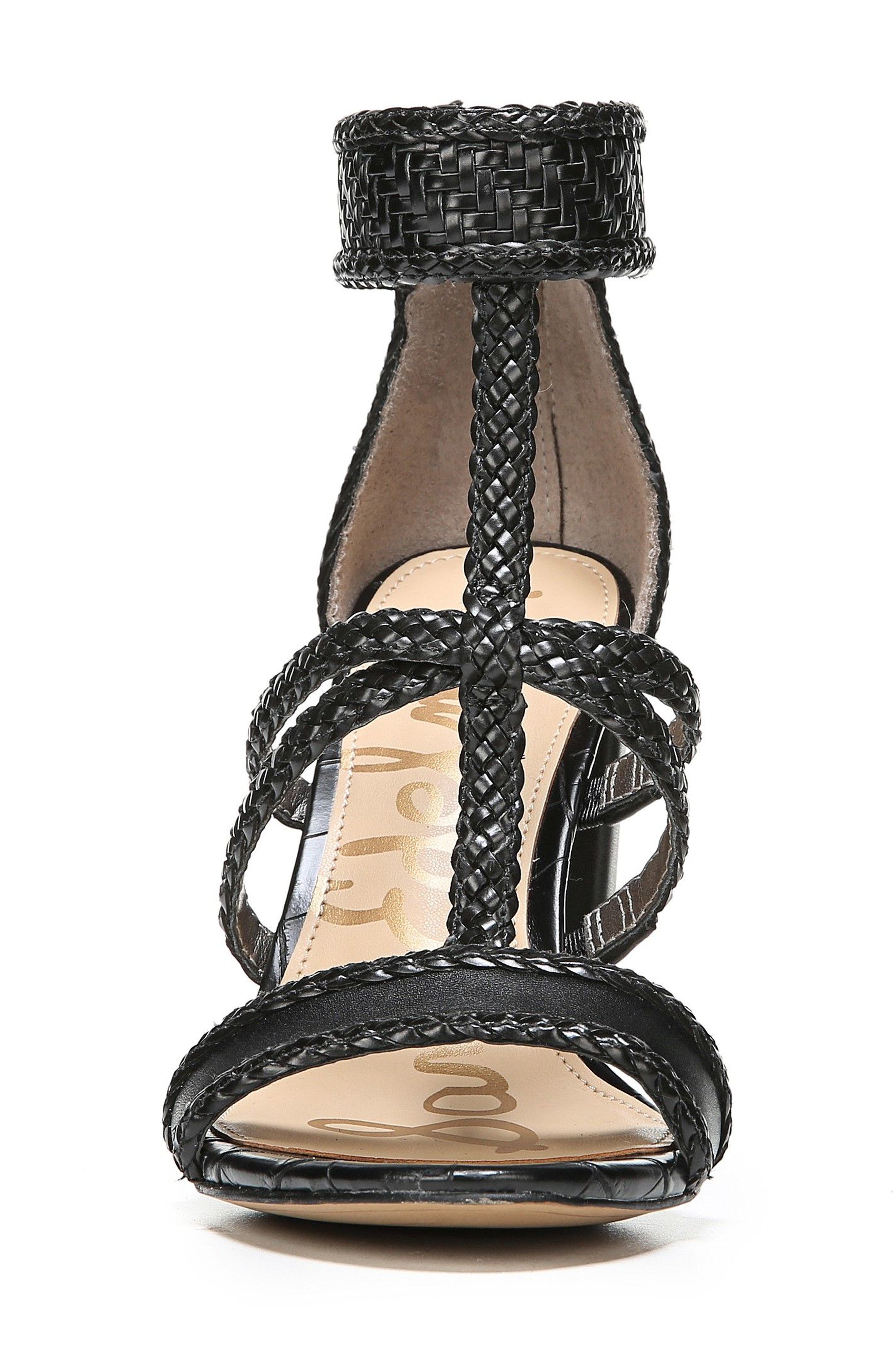 Sam Edelman Yordana Woven T-Strap Sandal, Alternate, color, 