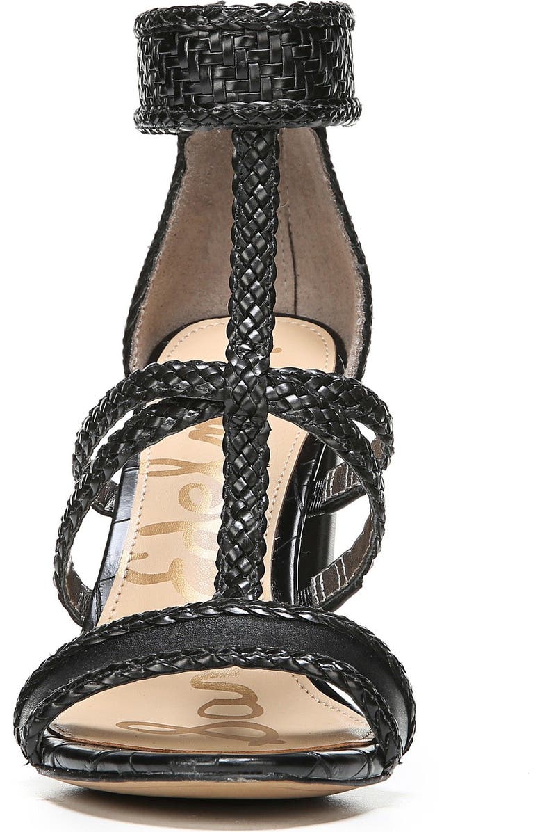 Sam Edelman Yordana Woven T-Strap Sandal, Alternate, color,