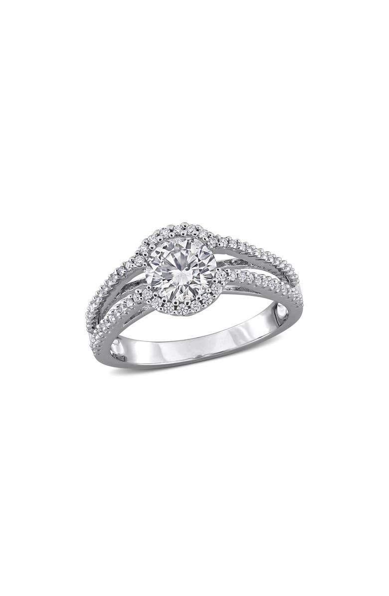 DELMAR Dew Lab Created Moissanite Ring, Main, color, 