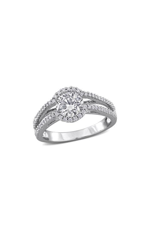 Dew Lab Created Moissanite Ring