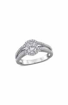 DELMAR Dew Lab Created Moissanite Ring