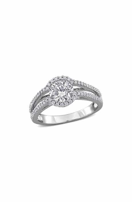 DELMAR Dew Lab Created Moissanite Ring