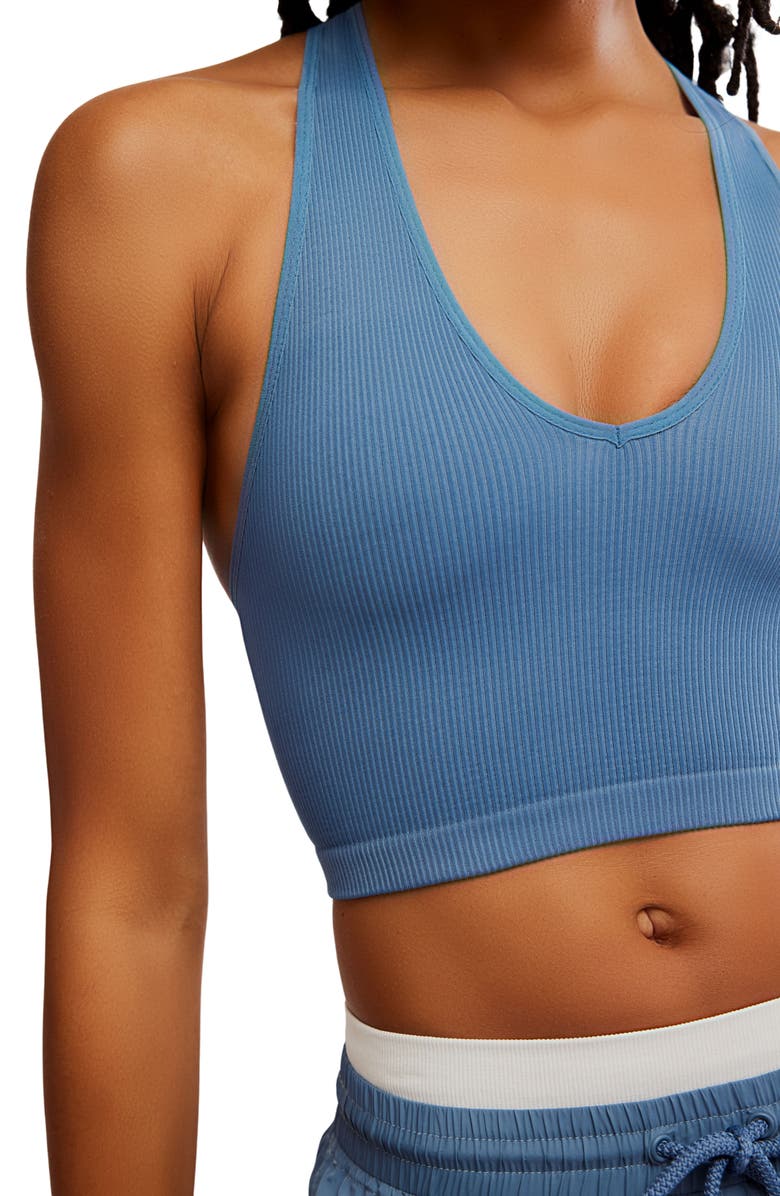 Free People FP Movement Free Throw Crop Tank, Alternate, color, Skyline